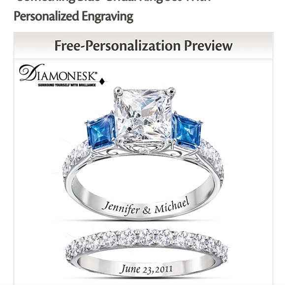 Size 5 Bradford Exchange Bridal Set - Picture 8 of 10